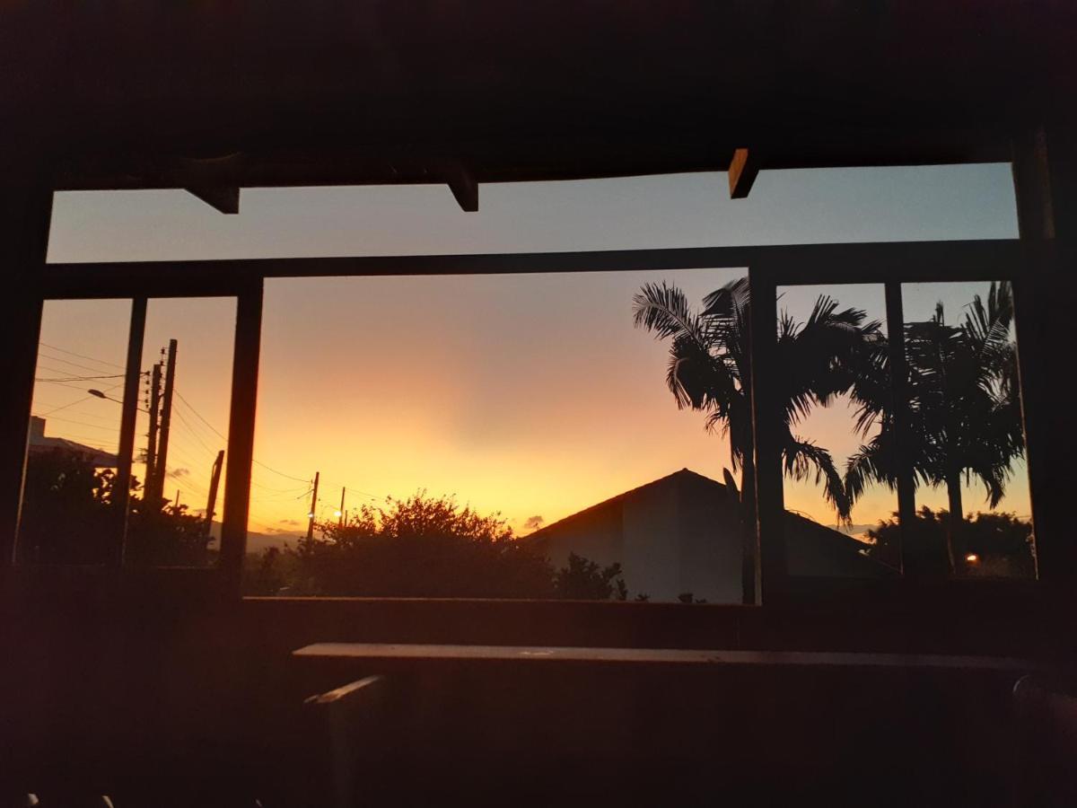 Jabuticasa Cabana De Madeira Na Praia Penha  Buitenkant foto